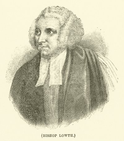 Bischof Lowth (Gravur) von English School