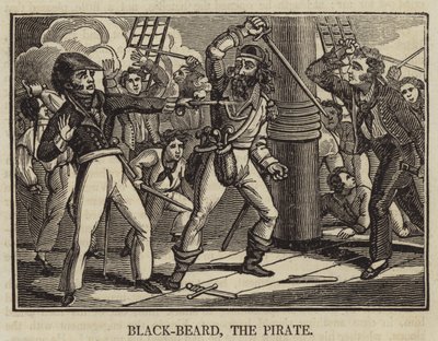 Blackbeard, der Pirat von English School