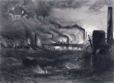 Black Country, nahe Bilston, Staffordshire, aus 