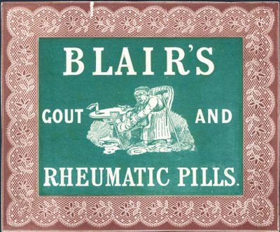 Blairs Gicht- und Rheumapillen von English School