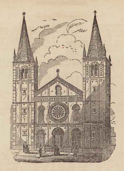 Bloomsbury Kapelle (Stich) von English School