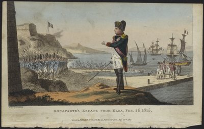 Bonapartes Flucht von Elba von English School