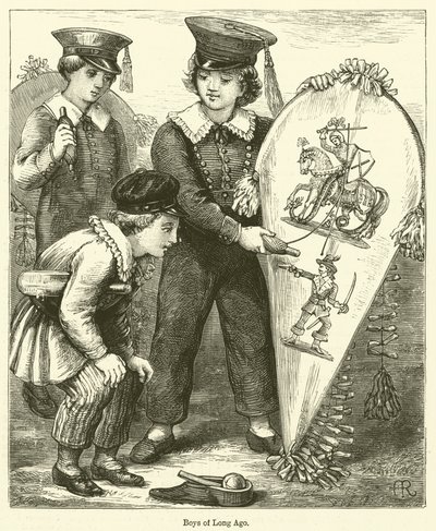 Jungen von früher von English School