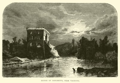 Brücke von Borghetto, nahe Valeggio von English School