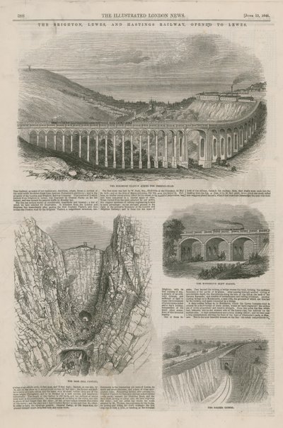 Brighton, Lewes und Hastings Eisenbahn von English School