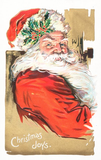 Britische Weihnachtskarte von English School