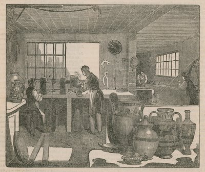 Britische Hersteller: Töpferwaren von English School