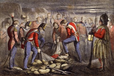 Begräbnis von Sir John Moore von English School