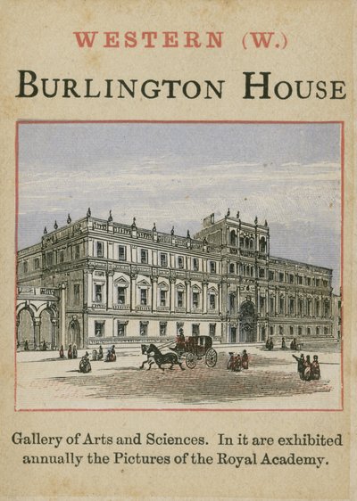 Burlington House von English School