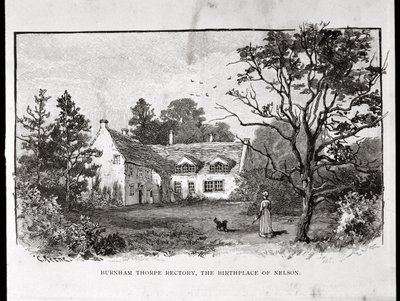 Burnham Thorpe Pfarrhaus, Nelsons Geburtsort von English School