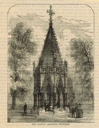 Buxton Trinkbrunnen von English School