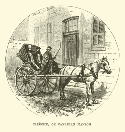 Caleche oder kanadische Hansom von English School