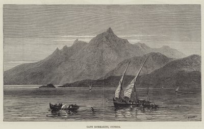 Kap Kormakiti, Zypern (Gravur) von English School