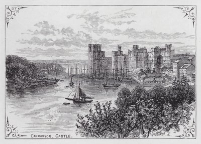 Carnarvon Castle von English School