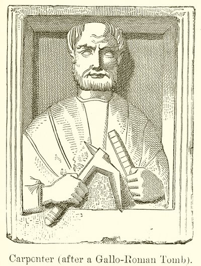 Zimmermann (nach einem gallo-römischen Grab) von English School