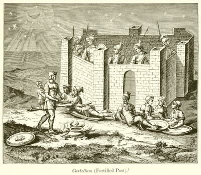Castellum (Befestigter Posten) von English School