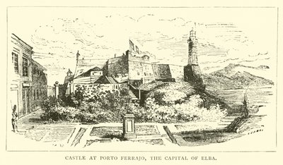 Schloss in Porto Ferrajo, die Hauptstadt von Elba von English School