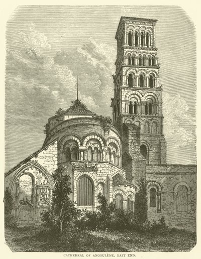 Kathedrale von Angoulême, Ostende von English School