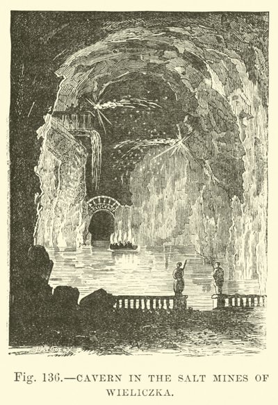 Höhle in den Salzminen von Wieliczka von English School