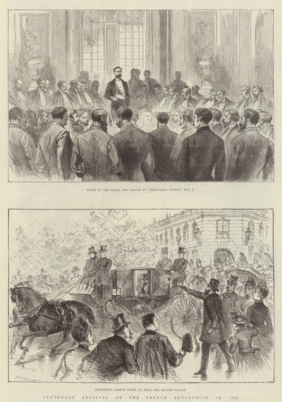 Hundertjahrfeier der Französischen Revolution von 1789 von English School