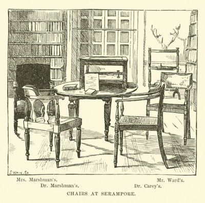 Stühle in Serampore von English School