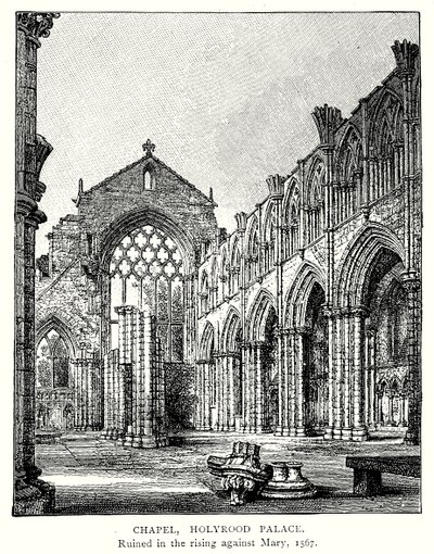 Kapelle, Holyrood-Palast von English School