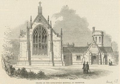 Kapelle des Consumption Hospital in Brompton von English School