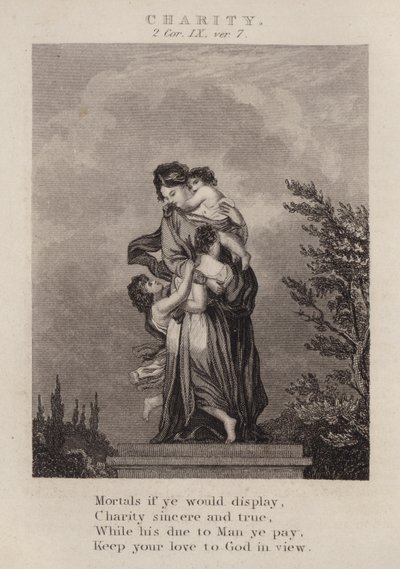 Nächstenliebe, 2. Korinther IX, Vers 7 von English School