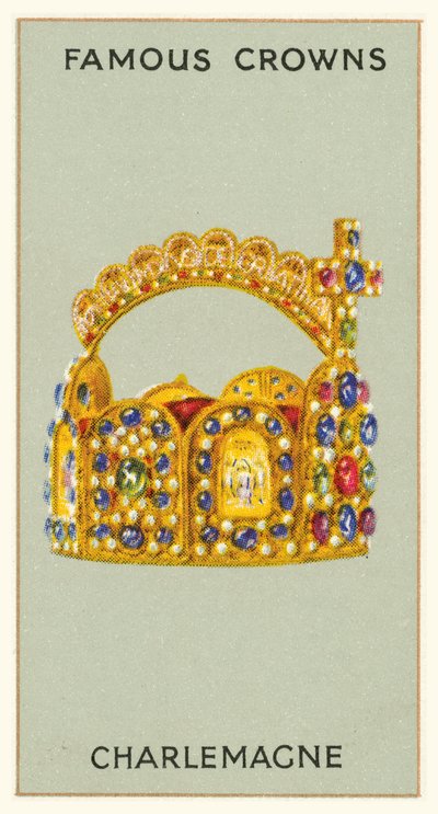 Karl der Große (Chromolithografie) von English School