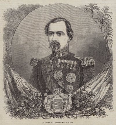 Karl III., Prinz von Monaco (Stich) von English School