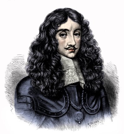 Karl II., König von England, Illustration aus 