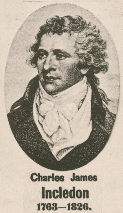 Charles James Incledon (Gravur) von English School