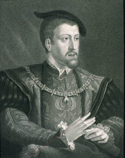 Karl V. (1500-58) Heiliger Römischer Kaiser und König von Spanien, aus 