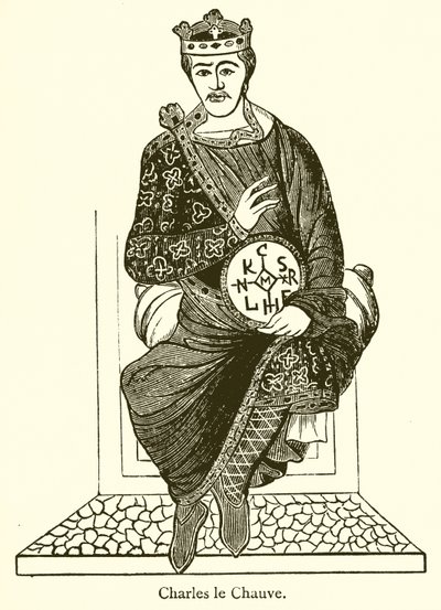 Karl der Kahle von English School