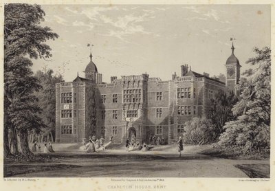 Charlton House, Kent (Stich) von English School