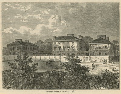 Chesterfield House, 1760 von English School