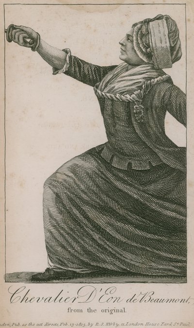 Chevalier DEon de Beaumont von English School
