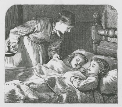 Schlafende Kinder von English School