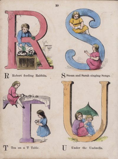 Kinderalphabet von English School