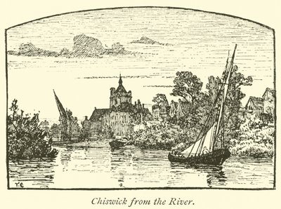 Chiswick vom Fluss von English School