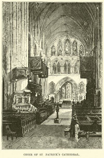 Chor der St. Patricks Kathedrale von English School