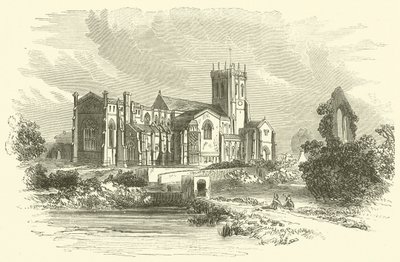 Christchurch Abtei (Stich) von English School