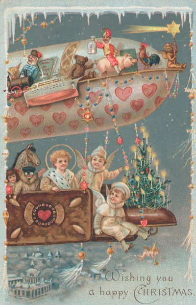 Weihnachtsluftballon von English School