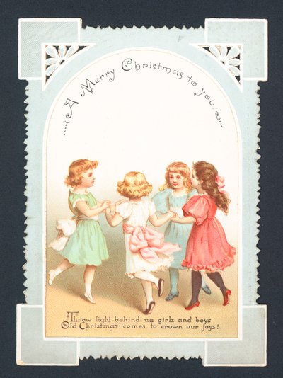 Weihnachtskarte von English School