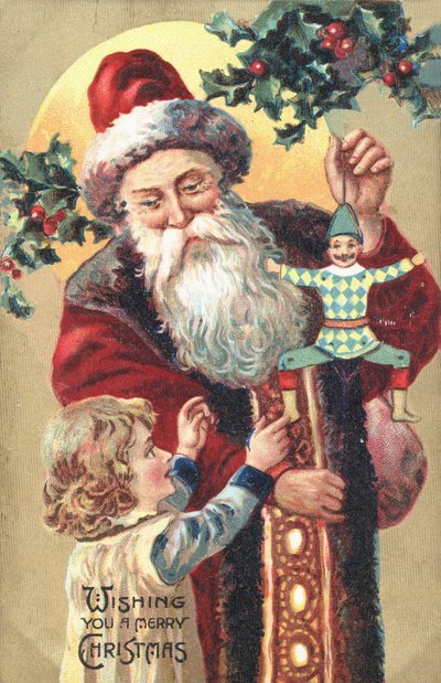 Weihnachtskarte von English School