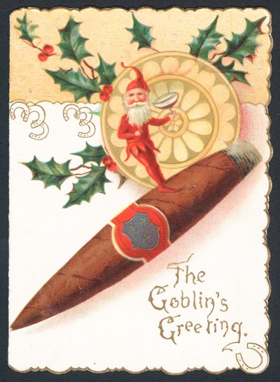Weihnachtskarte - Die Grüße der Kobolde von English School