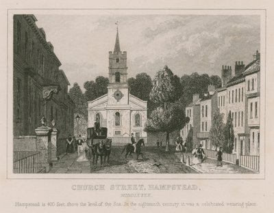 Church Street, Hampstead, Middlesex von English School