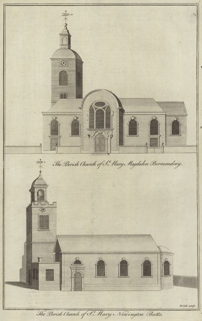 Kirche St Mary Magdalen, Bermondsey und Kirche St Mary, Newington Butts von English School