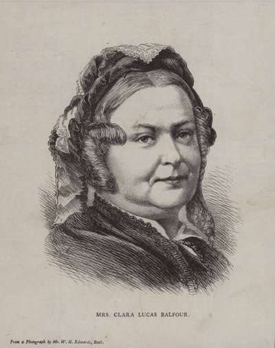 Clara Lucas Balfour, englische Abstinenzlerin von English School