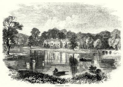 Combermere Abbey (Stich) von English School